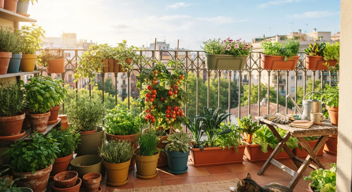 Container Gardening on a Balcony or Patio: A Practical Starting Point