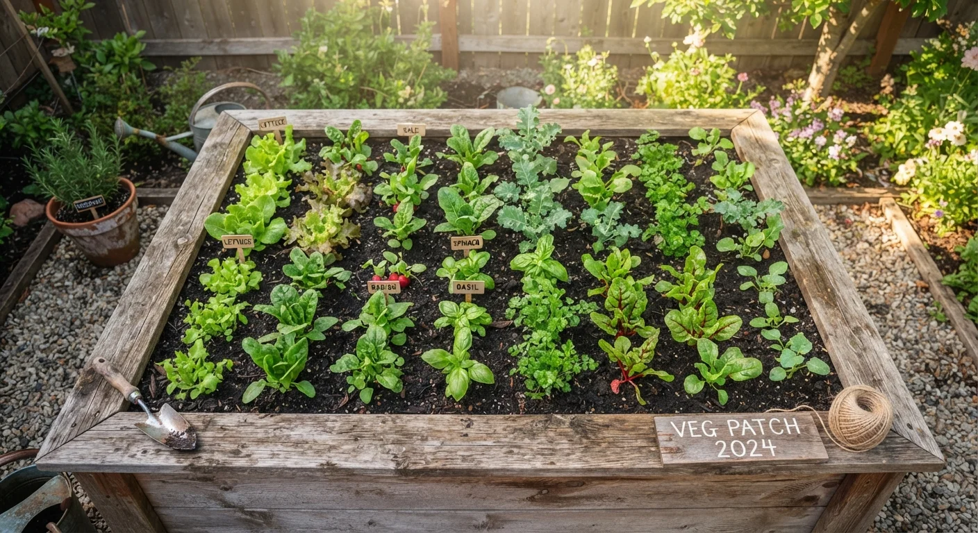 Easy Vegetables for First-Season Growers: What Tends to Succeed and Why