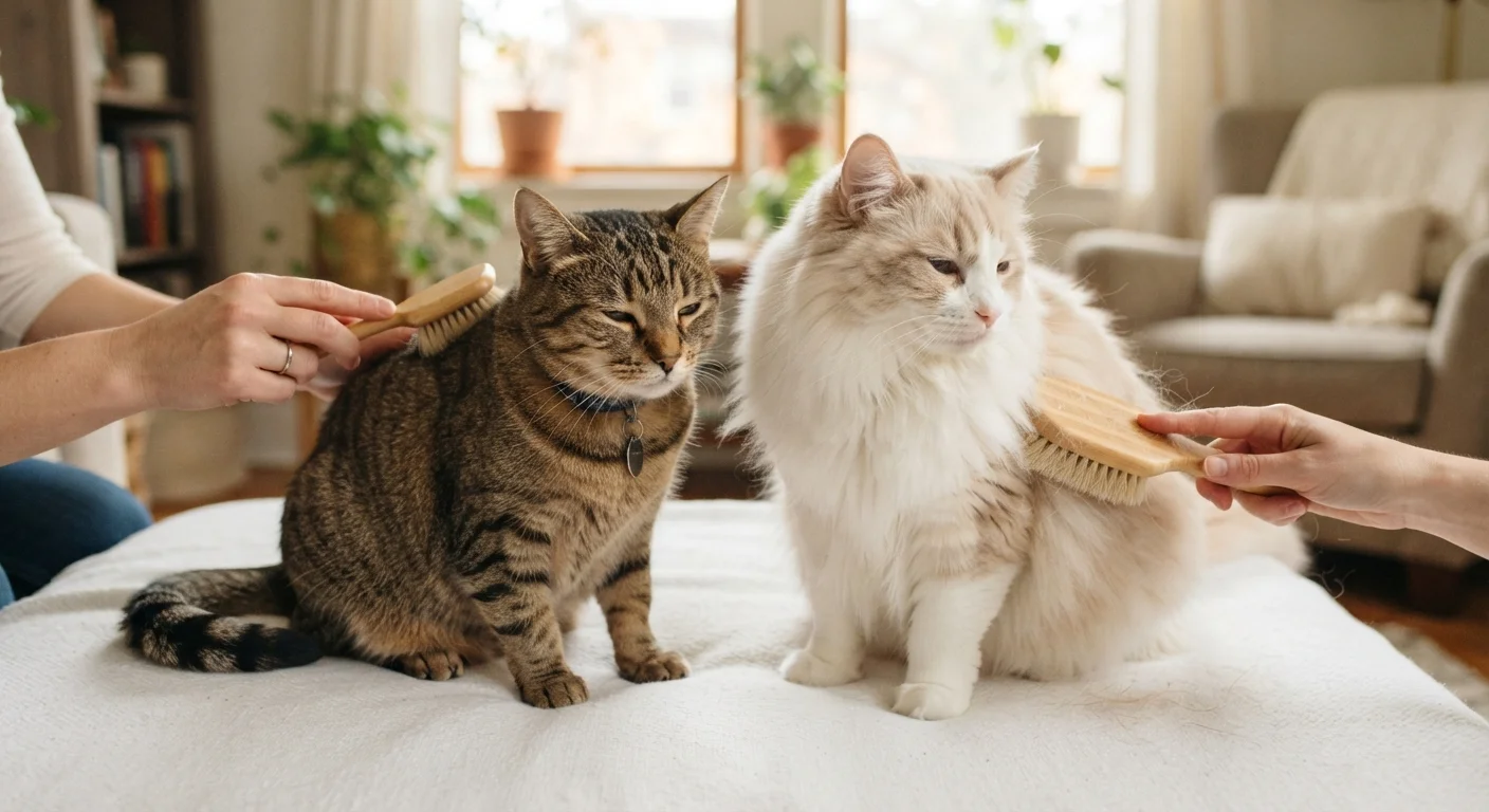 Grooming a Short-Haired vs. Long-Haired Cat: What Each Coat Type Actually Needs