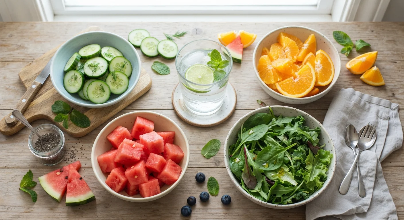 Hydration and Food: How What You Eat Affects Your Fluid Balance