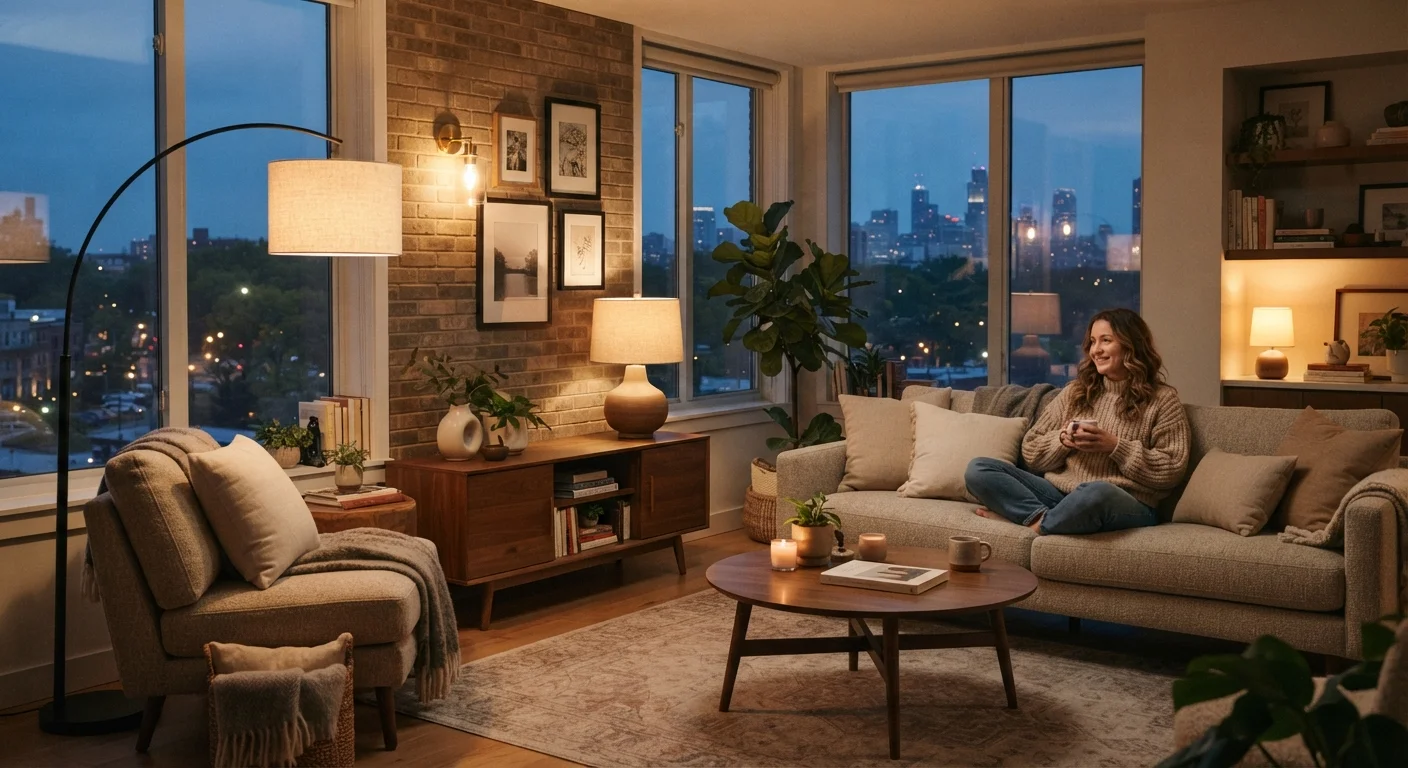 Lighting an Apartment Well When You Can't Rewire Anything