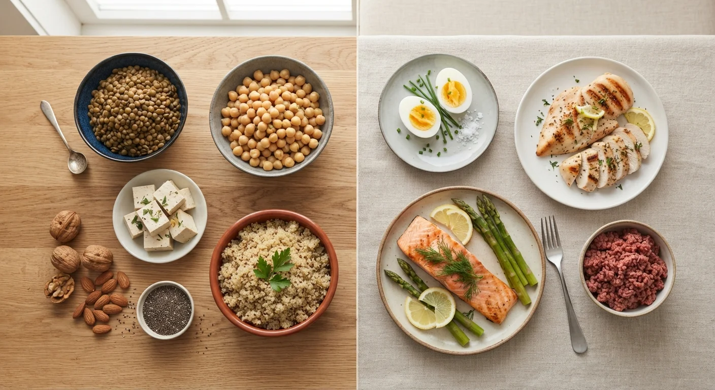 Plant-Based Protein vs. Animal Protein: Nutritional Trade-Offs Worth Knowing