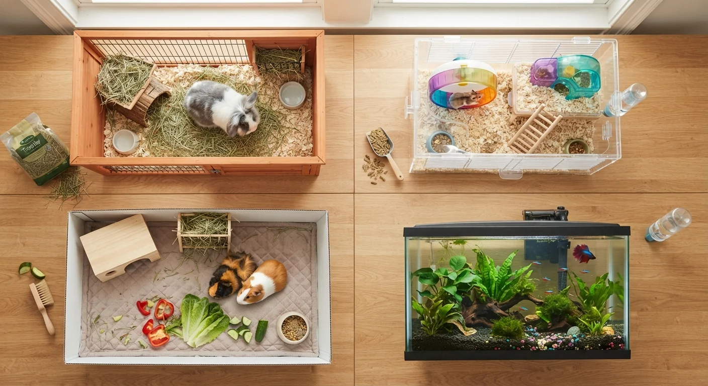 Rabbits, Hamsters, Guinea Pigs, or Fish: Which Small Pet Fits Your Life?