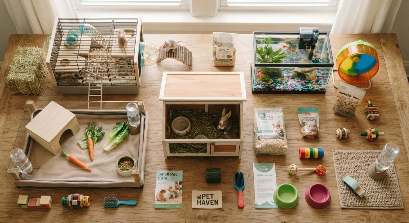 Small Pet Lifespans, Temperaments, and Care Demands at a Glance