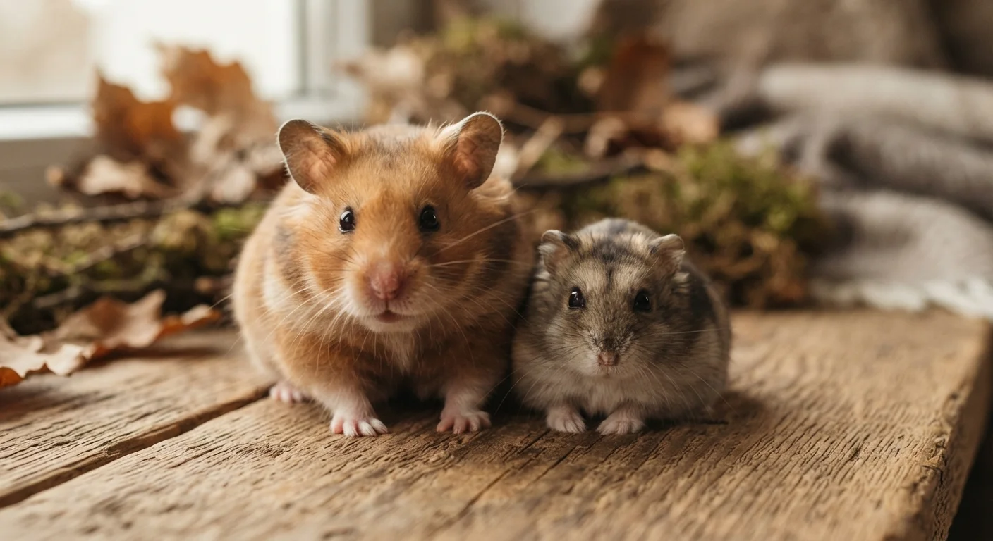 Syrian Hamster vs. Dwarf Hamster: Understanding the Differences