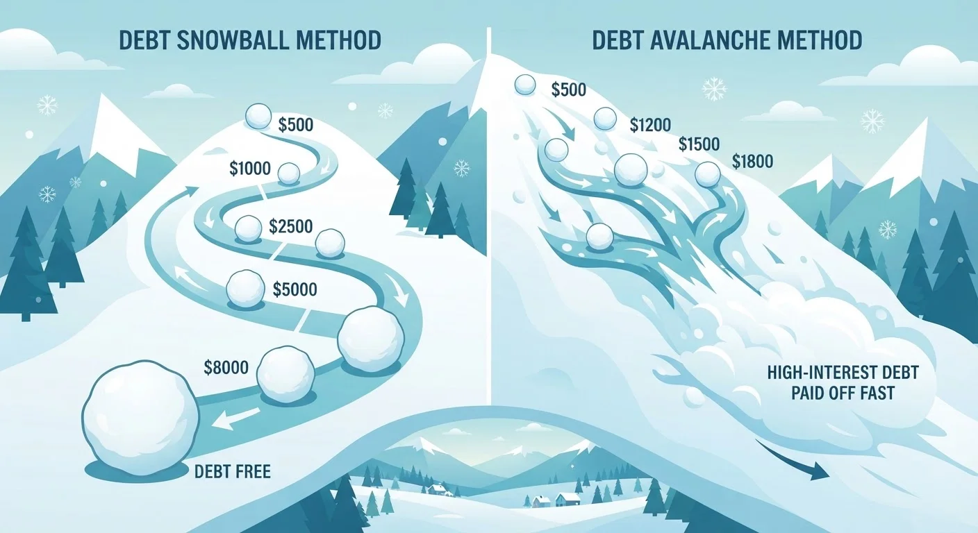 The Avalanche and Snowball Methods: Two Approaches to Paying Off Debt