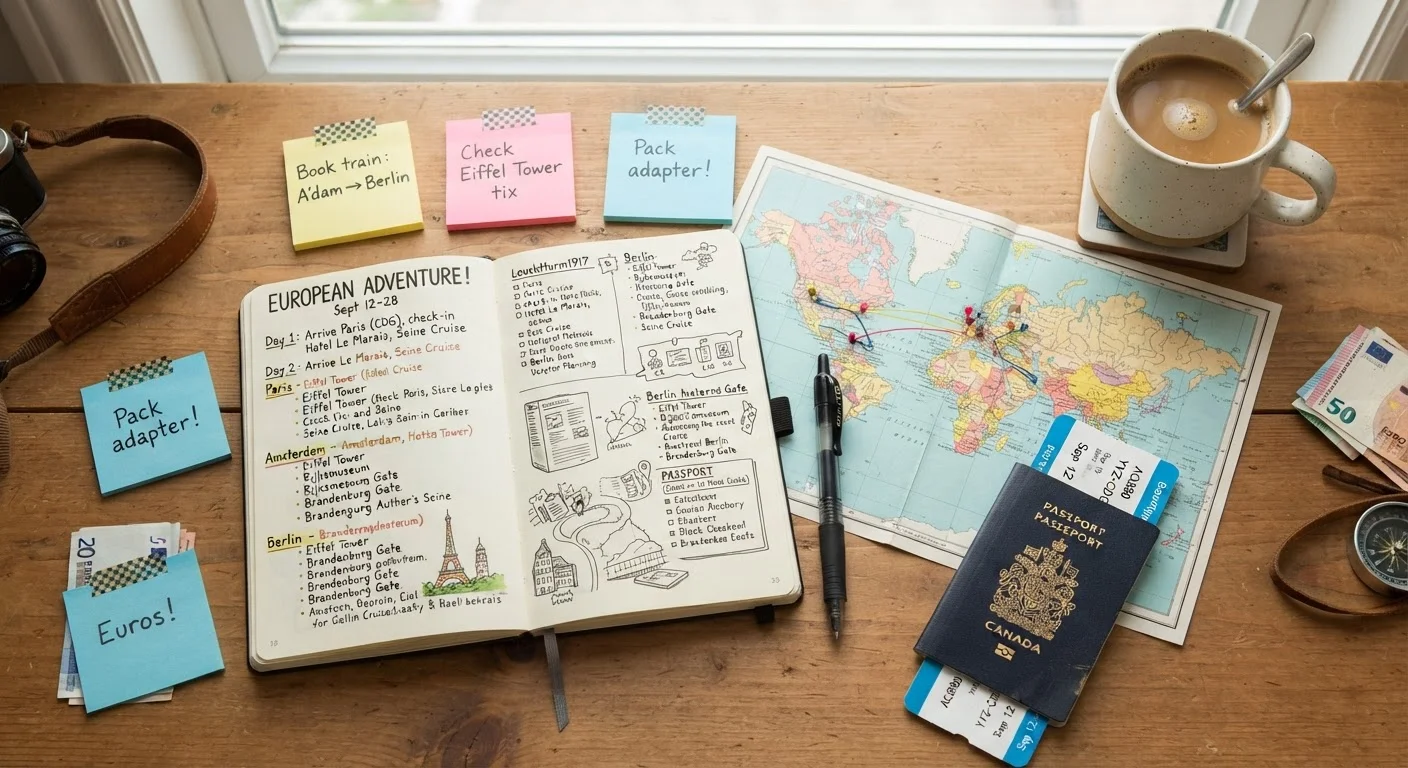 Trip Planning From Scratch: A Complete Walkthrough for First-Time Travellers