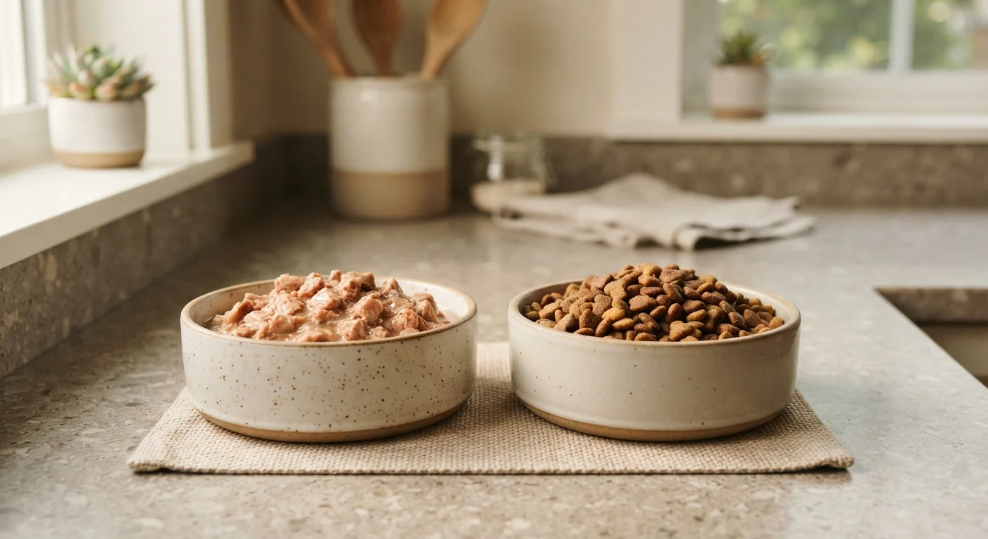 Wet Food vs. Dry Food for Cats: What Nutritional Science Actually Says