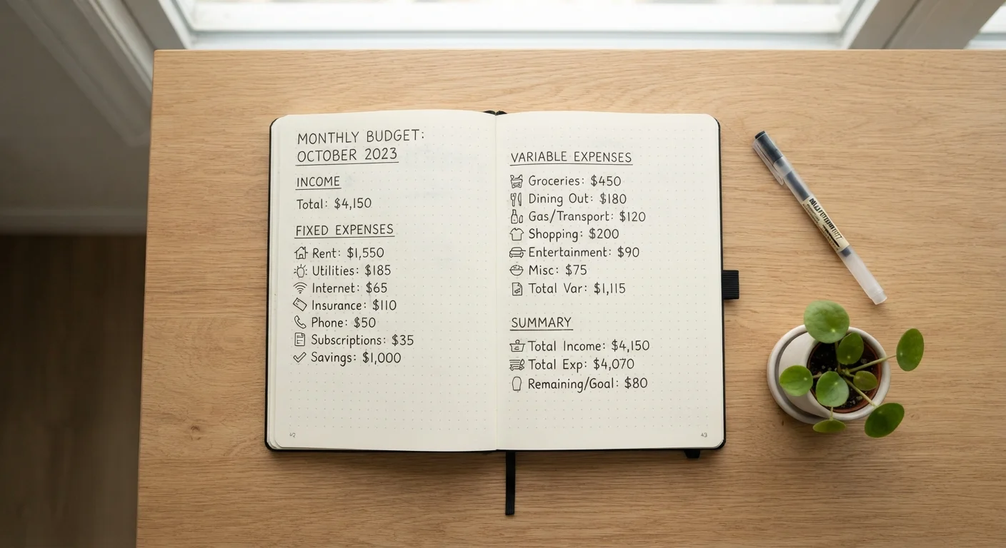 What a Personal Budget Actually Is (And What It Isn't)
