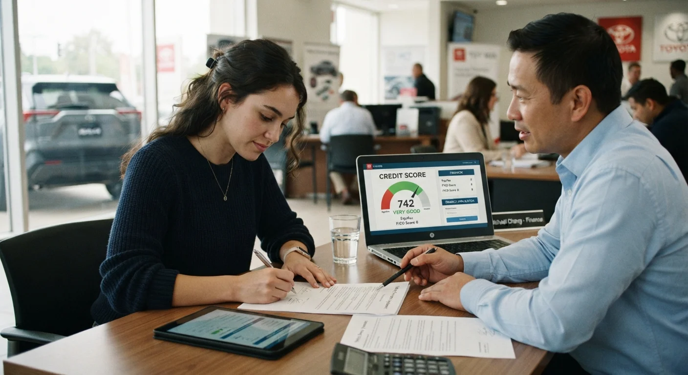 What Your Credit Score Has to Do with Buying a Car