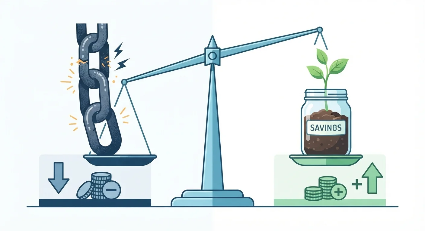Why High-Interest Debt Should Usually Come Before Long-Term Savings